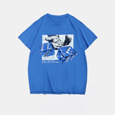 Plus Size Blue Roll The Dice Effectus T-Shirt